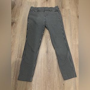 Old Navy Cropped Pixie Pants, Houndstooth